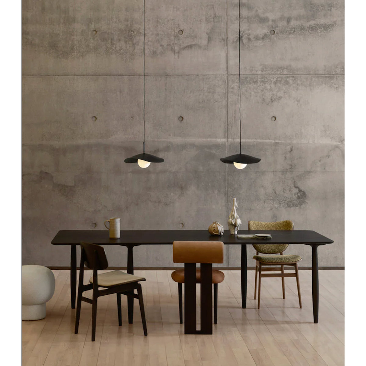 Eettafel oku zwart