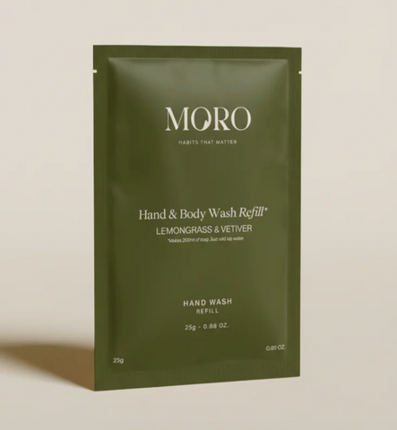 Moro handzeep refill lemongrass & vetiver