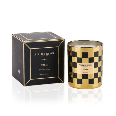 amber scented candle special edition 210gr