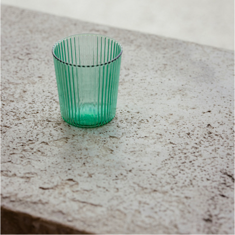 Paveau waterglas groen