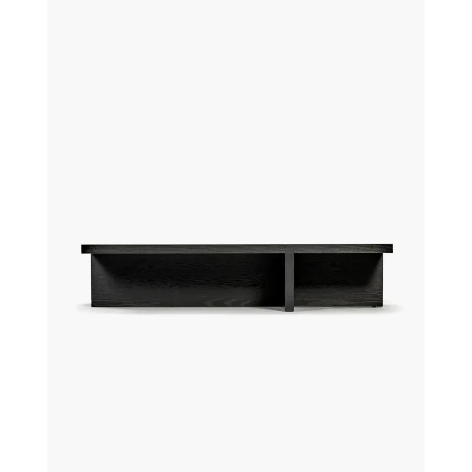 Salontafel rechthoekig zwart