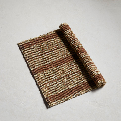 placemat seagrass - choco