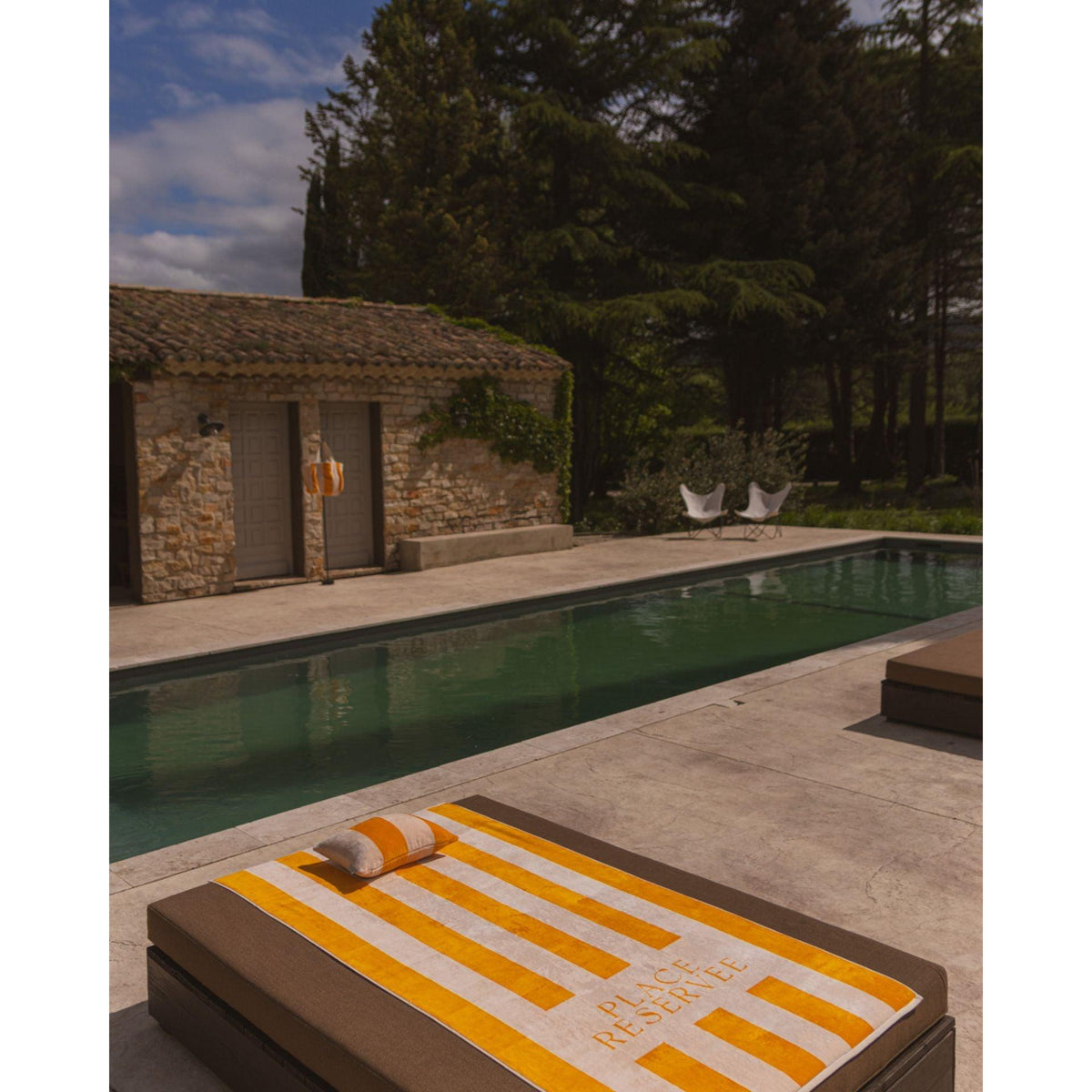 Strandlaken gold 100x200cm