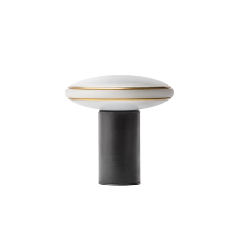 Portable lamp zwart/goud