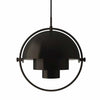 Hanglamp black brass gubi