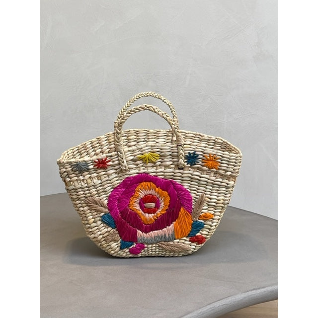 Shoppingbag flower multicolor