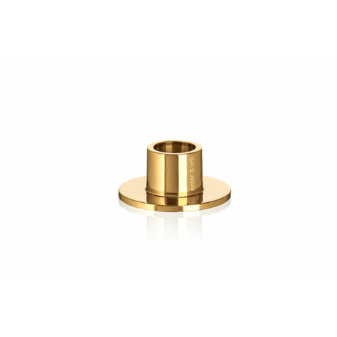 Candelholder shiny gold  Ø 4cm