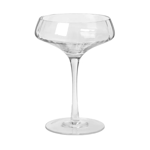 Cocktailglas met ribbel